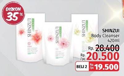 Promo Harga SHINZUI Body Cleanser 420 ml - LotteMart