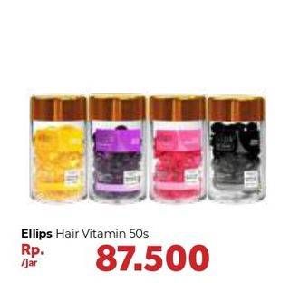 Promo Harga ELLIPS Hair Vitamin 50 pcs - Carrefour