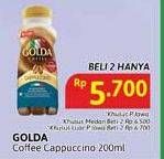 Promo Harga Golda Coffee Drink Cappucino 200 ml - Alfamidi