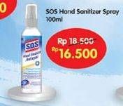 Promo Harga SOS Hand Sanitizer  - Indomaret