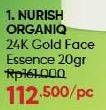 Promo Harga Nurish Organiq 24K Gold Face Essence 20 ml - Guardian