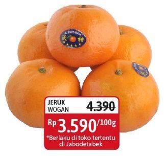 Promo Harga Jeruk Wogan per 100 gr - Alfamidi