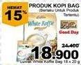 Promo Harga Luwak White Koffie 18 pcs - Giant