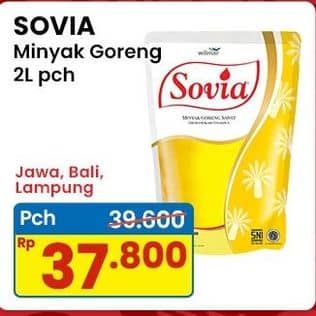 Promo Harga Sovia Minyak Goreng 2000 ml - Indomaret