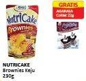 Promo Harga Nutricake Instant Cake Brownies Keju 230 gr - Alfamart