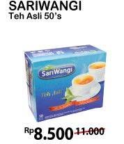 Promo Harga Sariwangi Teh Asli 50 pcs - Alfamart