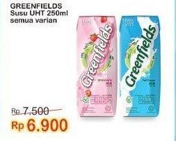 Promo Harga Greenfields UHT All Variants 250 ml - Indomaret