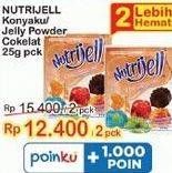 Promo Harga NUTRIJELL Jelly Powder Coklat 30 gr - Indomaret