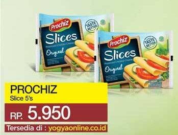 Promo Harga PROCHIZ Slices 5 pcs - Yogya