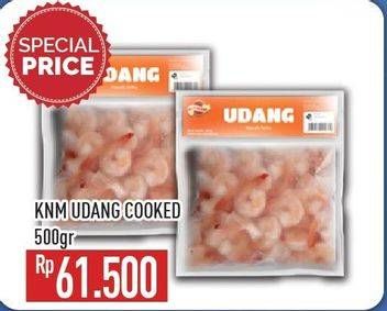 Promo Harga KNM Udang Cooked 500 gr - Hypermart