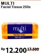 Promo Harga MULTI Facial Tissue 250 pcs - Alfamart