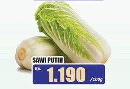 Promo Harga Sawi Putih per 100 gr - Hari Hari