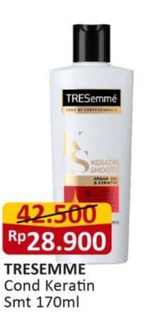 Promo Harga Tresemme Conditioner Keratin Smooth 170 ml - Alfamart