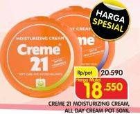 Promo Harga CREME 21 Moisturizing & All Day Cream 50 ml - Superindo