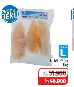 Promo Harga CHOICE L Fillet Patin 1000 gr - Lotte Grosir