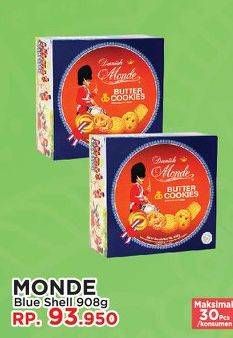 Promo Harga MONDE Butter Cookies 908 gr - Yogya