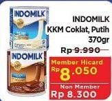 Promo Harga INDOMILK Susu Kental Manis Cokelat, Plain 370 gr - Hypermart