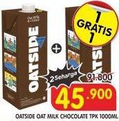 Promo Harga Oatside UHT Milk Chocolate 1000 ml - Superindo