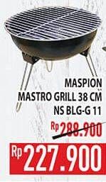 Promo Harga MASPION Mastro Grill 38 Cm BLGPBG11  - Hypermart