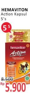 Promo Harga HEMAVITON Multivitamin 5 pcs - Alfamidi