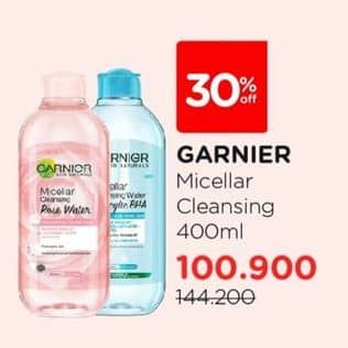 Promo Harga Garnier Micellar Water 400 ml - Watsons