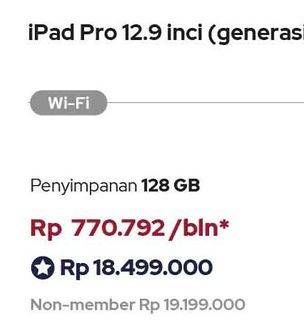 Promo Harga APPLE iPad Pro 12.9 Inch  - iBox