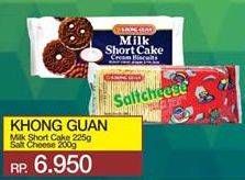 Promo Harga KHONG GUAN Salt Cheese 200gr  / Short Cake 225gr  - Yogya