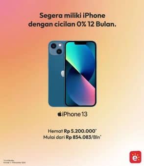 Promo Harga Apple iPhone 13  - Erafone