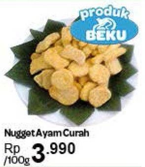 Promo Harga Nugget Ayam Curah per 100 gr - Carrefour