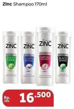 Promo Harga ZINC Shampoo 170 ml - Carrefour