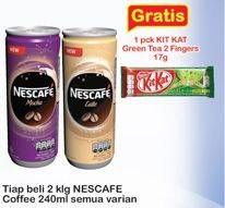 Promo Harga Nescafe Ready to Drink All Variants 240 ml - Indomaret