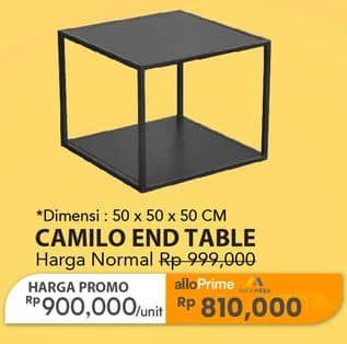 Promo Harga Camilo End Table  - Carrefour