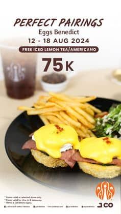 Promo Harga Eggs Benedict  - JCO