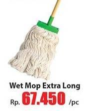 Promo Harga CLEAN MATIC Daily Wet Mop Extra Long  - Hari Hari