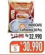 Promo Harga Indocafe Coffeemix 3in1 per 30 sachet 20 gr - Hypermart