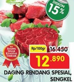 Promo Harga Daging Rendang Special/Sengkel  - Superindo