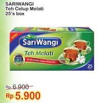 Promo Harga Sariwangi Teh Melati 25 pcs - Indomaret