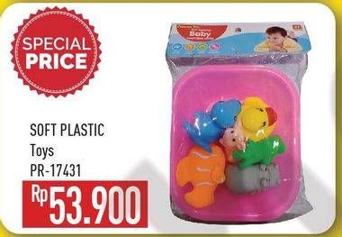 Promo Harga Baby Toys Soft Plastic PR-17431  - Hypermart