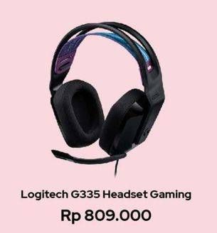 Promo Harga Logitech G335 Wired Gaming Headset  - Erafone