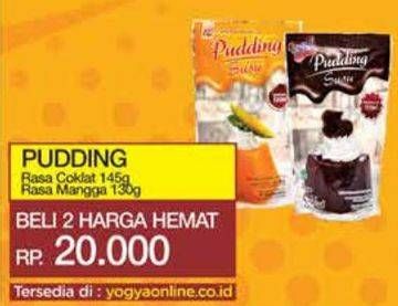 Promo Harga Nutrijell Pudding Susu Coklat, Susu Mangga 145 gr - Yogya