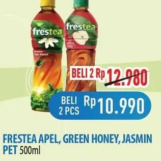 Promo Harga Frestea Minuman Teh Apple, Jasmine 500 ml - Hypermart