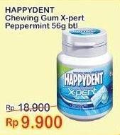 Promo Harga HAPPYDENT X-pert Permen Karet Peppermint 56 gr - Indomaret