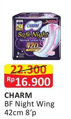 Promo Harga Charm Safe Night Gathers 42cm 8 pcs - Alfamart