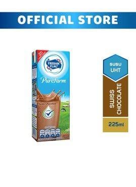 Promo Harga Frisian Flag Susu UHT Purefarm Swiss Chocolate 225 ml - Indomaret