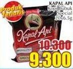 Promo Harga Kapal Api Kopi Bubuk Special per 20 sachet 16 gr - Giant