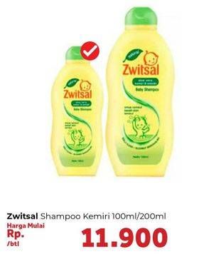 Promo Harga ZWITSAL Classic Baby Shampoo 100 ml - Carrefour