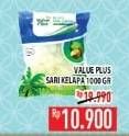 Promo Harga VALUE PLUS Sari Kelapa 1000 gr - Hypermart