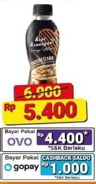 Promo Harga Kopi Kenangan Ready to Drink Indonesiano 200 ml - Alfamart