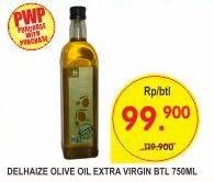 Promo Harga DELHAIZE Olive Oil Extra Virgin 750 ml - Superindo