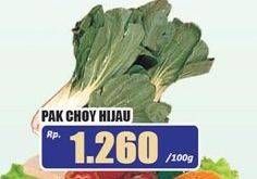 Promo Harga Pakcoy Hijau per 100 gr - Hari Hari